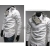 free shipping brand new Male Inclined zipper design catch hair even cap knitting coat clothing size M L XL XXL  