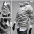 free shipping brand new Male Inclined zipper design catch hair even cap knitting coat clothing size M L XL XXL  