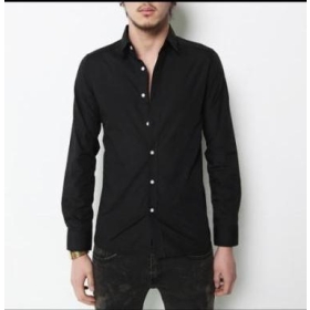 venda quente ! camisa manga longa frete grátis nova marca dos homens de manga comprida T -shirt tamanho ML XL
