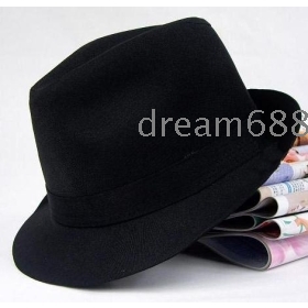 Kampagne pris !gratis forsendelse helt nye mænds kvinders ren bomuld hat jazz cap hats f3