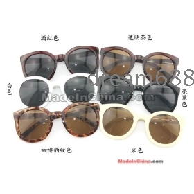      Europe and the United States after the men and women general black sunglasses sunglasses cool tide model