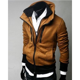 hot sale!!!  free shipping brand new men's Thickening knitting coat clothing size M L XL XXL v4