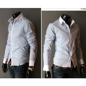 free shipping brand new men's Long sleeve shirt long-sleeved T-shirt size M L XL U9