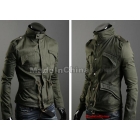 Promotion price!!! free shipping brand new men's leisure jacket thick coat size M L XL XXL w3