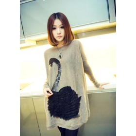 promotion price!!! free shipping new women's Loose grows knitting garment u7