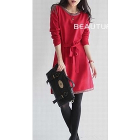 hot sale!!! brand new women's Leisure clothing length skirt fleeces Thick garment size M L XL E24