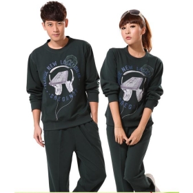          The best quality   The real thing sport men and women hooded clothing lovers who sport suit leisure 