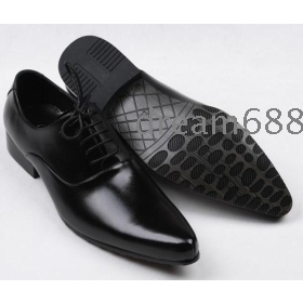 free shipping brand new men's leather shoes suture shoes shoe size 38 39 40 41 42 43 O4