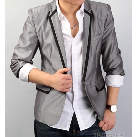   /Promotion price!!! free shipping new men's  pure cotton leisure suit coat clothing size M L XL XXL   