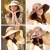  free shipping brand new women's Summer uv beautiful big flowers along cap bask cap w1