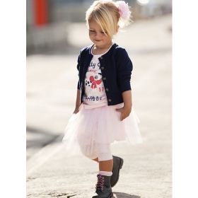 Free shipping girls lovely coat+T-shirt+dress spring Girl's suit girls lovely dress Autumn Girl dress