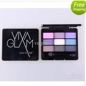 Wholesale - 2012 Hot New Eye shadow 9 Colors 17g in box (50 pcs/lot) Free gift***1