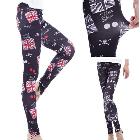 New The Pirates Pattern Flag The Flag Of Great Britain Women Sexy Tights Fashion Leggings L078
