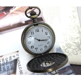 Hot velkoobchodní prodej kapesní hodinky 3pcs/lot měď náhrdelník Sledujte kvalitním dílenským zpracováním Doprava zdarma