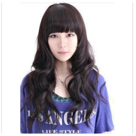 Free Shipping KANEKLON Ladies' Pretty Stylish wave wigs  mix colors for choose  Wholesale 