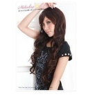 New Womens Girls Fashion Long Full Wavy Hair party Wig 3 Colors Available +free gift Wig Cap