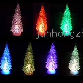  freeshipping 10pcs/lot 16cm tall Christmas tree christmas decoration light, Christmas Gif