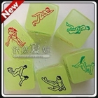 Wholesale Free Shipping 5 pieces/Lot  Dice,,Adult Toys-Luminous appeal dice Love the dice 