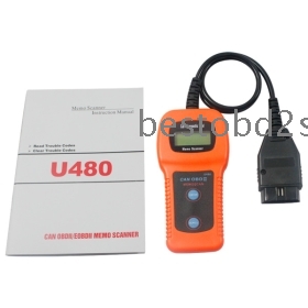 U480 OBD2 CAN BUS Code Scanner OBDII Engine Code Reader u 481 obd2 obd eobd free shipping