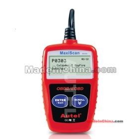 MaxiScan MS309 Autel CAN OBDII EOBD קורא ברקודים בקידום דואר אוויר משלוח חינם