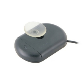 Gratis levering-Vandtæt termometer for Fish Tank (Black)