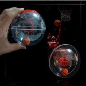 Wholesale - Free shipping,1pcs/lot, flash music basketball,hand basketball,mini toy,children's gift 