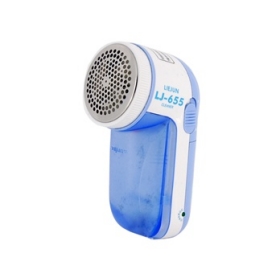 Livraison gratuite-LJ-655 Portable Electric Lint Remover (Bleu)