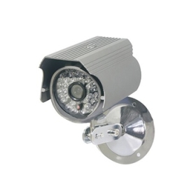 Free shipping-PAL TV System 1/4" Color CCD 420TV 6mm Lens CCTV Security Wired IR Waterproof Camera 7311SH