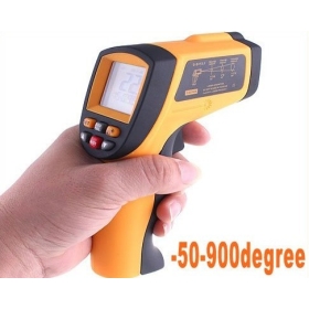 Non -Contact Laser IR Termometr -50- 900degree w / Alarm & MAX / MIN / AVG / DIF , freeshipping