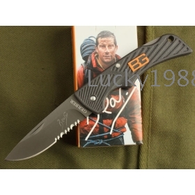 GERBER Bear Grylls zsebkés összecsukható kés TÚLÉLÉSI KÉS OUTDOOR KÉS CAMPING kés ajándék KÉS