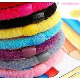 colorful simple polytail hair holder tie elastic hair band rope scrunchies twister,wholesale free shipping,200pcs/lot.HPT010 