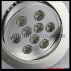 Free shipping 50pcs 9*1W 840-860LM 90-265V High Power LED Ceiling Light Down Recessed Lamp White/Warm white-cheaporder