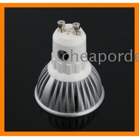 100PCS GU10 3*1W 85-265V White/WARM WHITE 3 LED Bulb Spot Light Lamp Downlight FREE SHIPPING