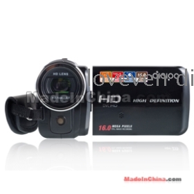 EMS Free Shipping Max 16.0MegaPixel digitaalisen videokameran FHD 1080p kosketusnäyttö DV