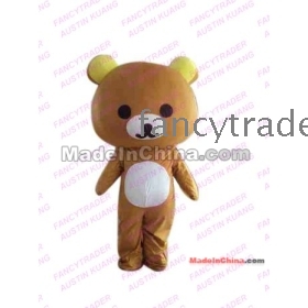 Rilakkuma Mascot Costume Rilakkuma Fancy Dress Rilakkuma Bear Mascot Costume Free Shipping FT30152