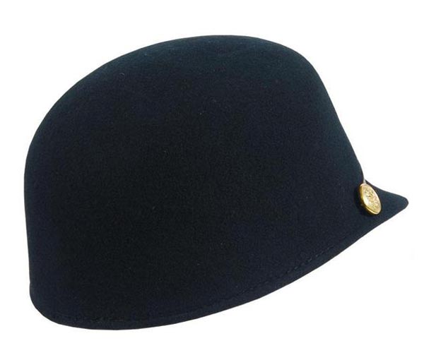 felt riding cap