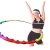 Gratis levering klassisk massage kombination hula hoop tabe hula hoop ring