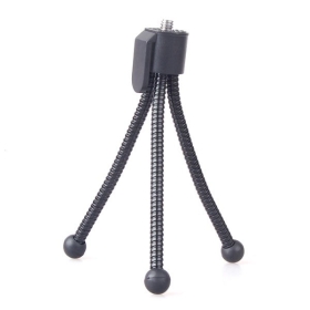 FREE SHIPPING MINI FLEXIBLE TRIPOD STAND FOR COMPACT DIGITAL CAMERAS