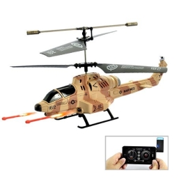 Free Shipping 3CH RC Helicopter By /iPad/ /Android Phone Controlled (Desert Camouflage)