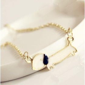 Min.order je 15 dolarů ( mix pořadí) Móda roztomilé štěně náhrdelník bižuterie šperky , propagační dárek 4136