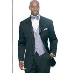 Wholesale cheap men's suits!!Free Shipping!!/Brand new Fashion black business suits,wedding suits/wedding tuxedo &Bridegroom suit/suit include Jacket+Pants+Tie+Vest / any Color Available 21066