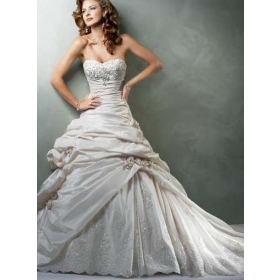 Wholesale cheap White Wedding Dress/2012 new Fashion Wholesale  Dress Wedding Gown & cheap wedding Dresses & Party Dresses/size 4 6 8 10 12 14 16 18 20 22  24 plus size(romanticweddinggown)104