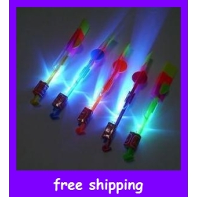 Amazing LED arrow helicopter Flying umbrella New toy LED light up toys children toys 