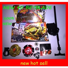 Wholesale - Christmas gift New 4d Beyblade metal fusion spinning top  toy Steel fighting spirit 