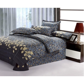 Free Shipping Lowest Price, Top quality! fine cotton printing bedding Coverlets bedding sets Quality is very good,( 4PCs )