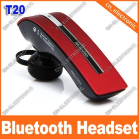 Nuovo Wireless Bluetooth Headset T20 Rosso