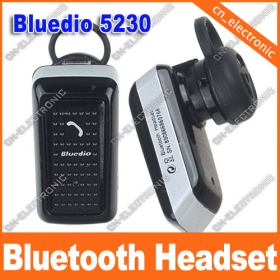 5230 אוזניות משלוח חינם Bluedio Mono טלפון נייד Bluetooth, V2.0/V2.1 גרסה, Earhook