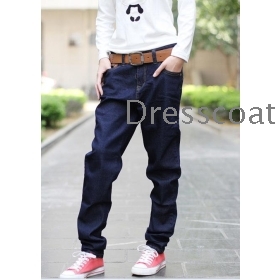 New cowboy tide baggy pants pants hanging men and women to the fork han edition loose pants haroun KuChang pants across large yards