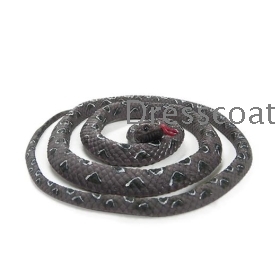 Toy snake simulation snake false snake scary snake soft feel real we cheat props April fool's day gift