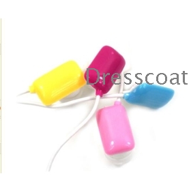 Chewing gum object type earplugs headphones for South Korea fashion lovely model mobile phone with computer MP3